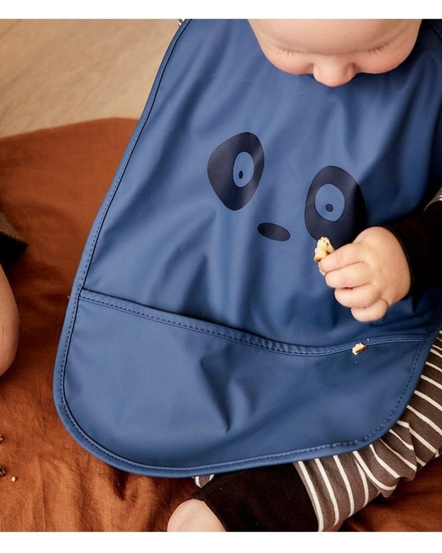 Ida slabbetje gecoat - Waterdichte Slab met Voorzak – Praktisch & Makkelijk Schoon te Maken