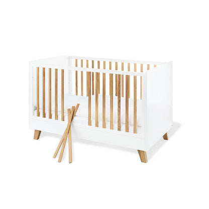 Startset 'Pan' extra breed groot3 delen: ledikant, extra brede commode, grote kledingkast