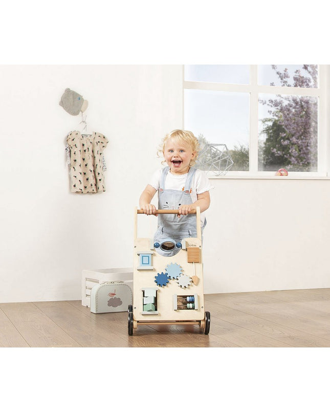 Activiteitenwandelaar 'Titus', blauw babywalker