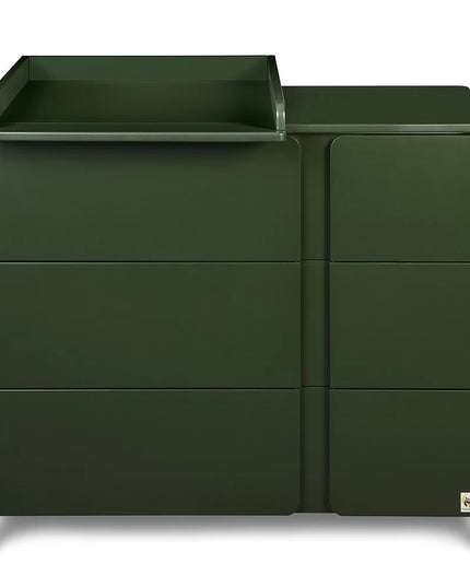 YappyClassic Dressoir / Commode – Groen met Aankleedblad