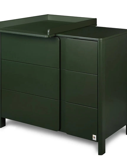 YappyClassic Dressoir / Commode – Groen met Aankleedblad