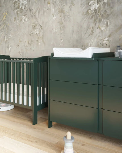 YappyClassic Dressoir / Commode – Groen met Aankleedblad