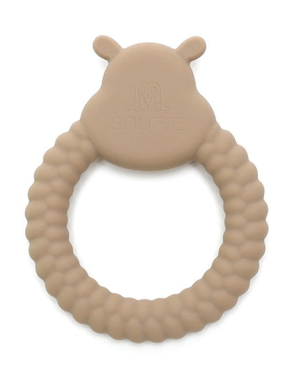 HIPPO | Soft Silicone Teething Toy | Bijtring