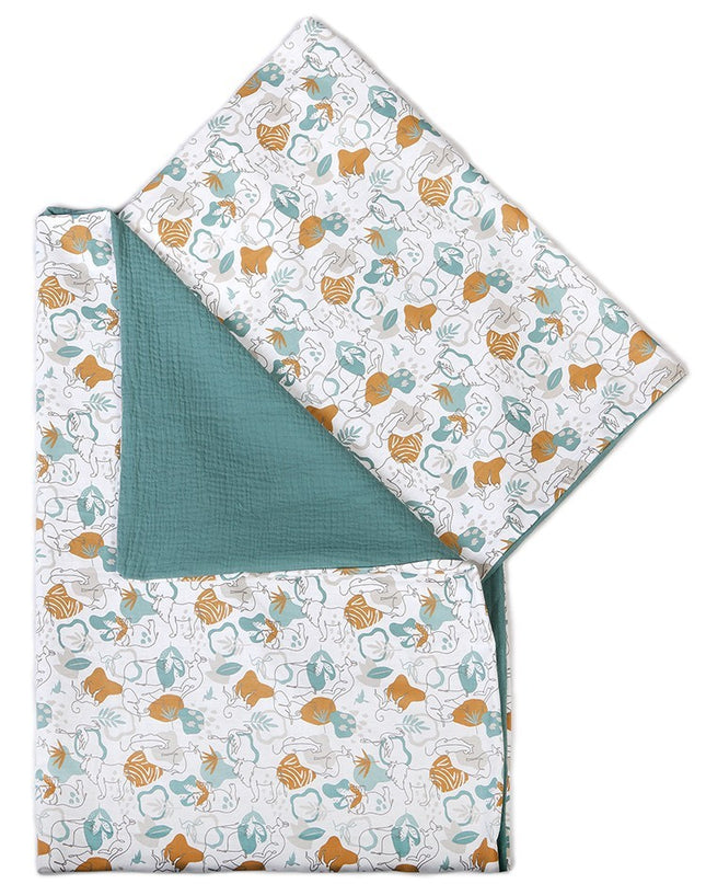 YappySavannah Eucalyptus beddengoed 100x130 / 38x55 cm