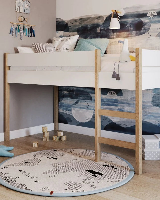 YappyGrott mid-height sleeper, WHITE