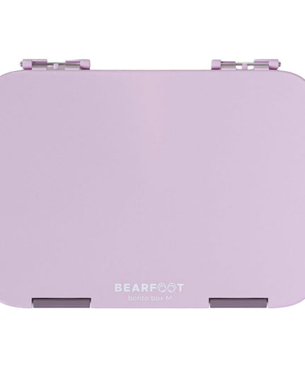 Kinderlunchbox met vakken, lunchbox, bentobox - paars