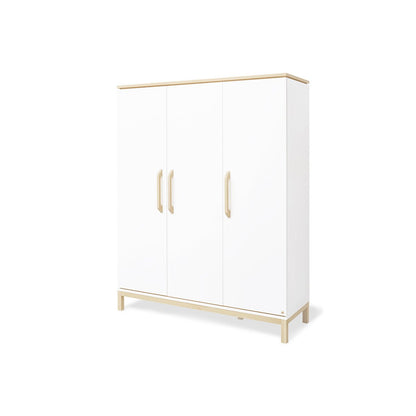 Startset 'Light' breed groot3 delen: ledikant, brede commode, grote kledingkast