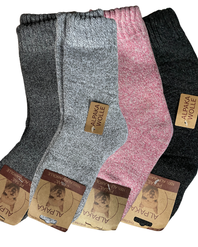 green-goose Alpaca Damessokken - 1 Paar - 95% -dames