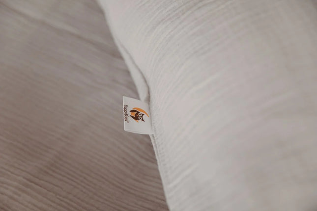 YappyMuslin Zilveren gordijnen