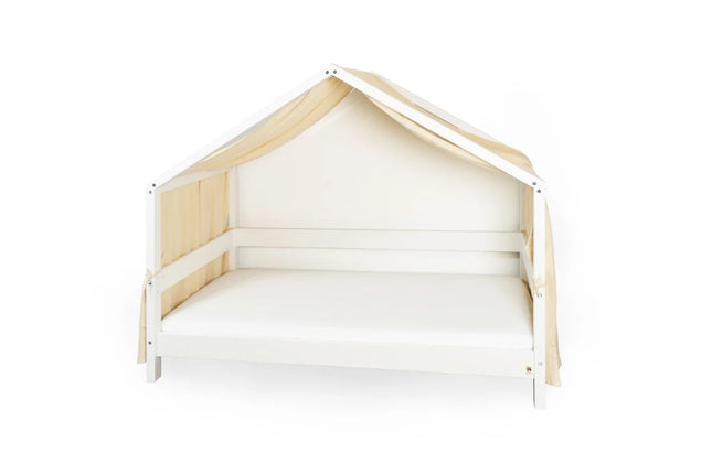 YappyMuslin Beige gordijnen