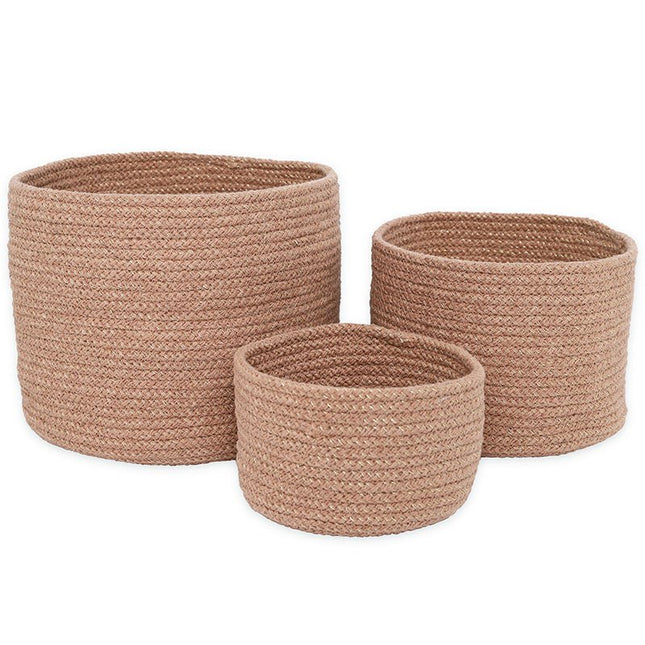 ILSE Almond set van 3 opbergmanden