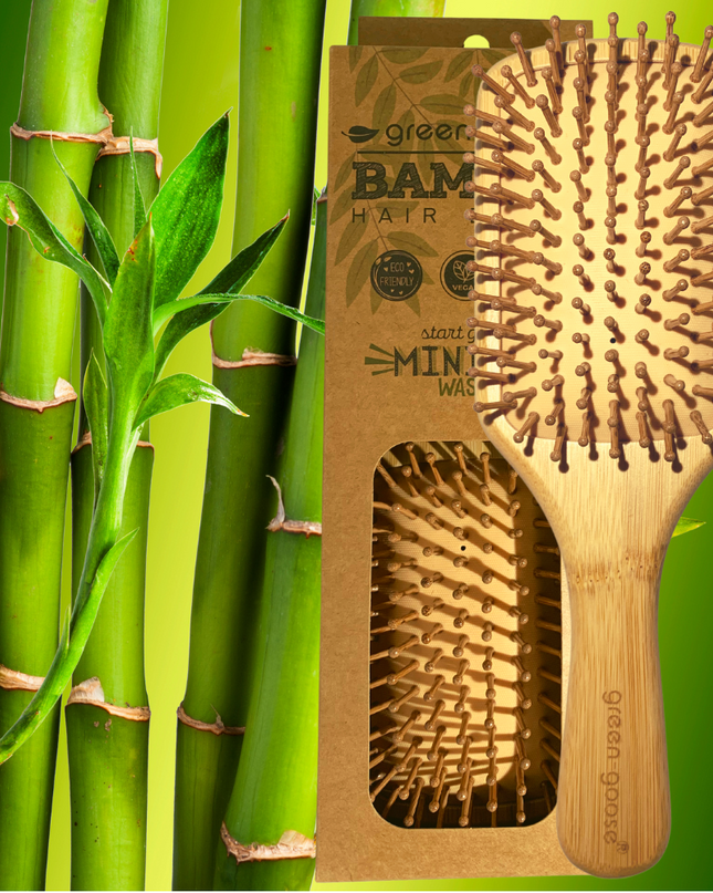 green-goose Bamboo Hairbrush XL