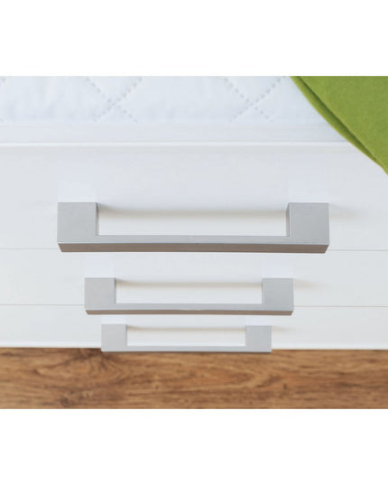 Startset 'Viktoria' breed2-delig: ledikantbed, brede commode