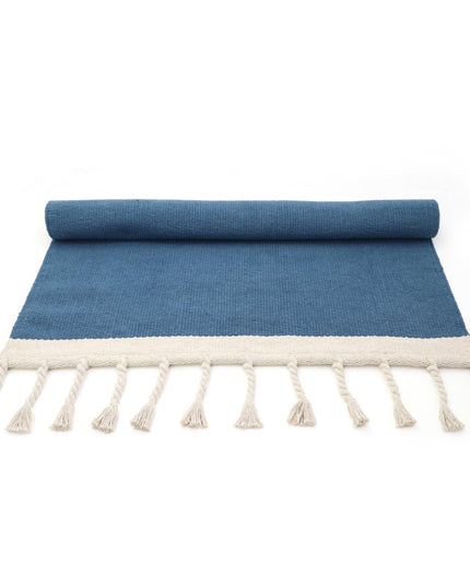 Natuurlijk Gerecycled Katoen Vloerkleed – 100x150 cm, OEKO-TEX Gecertificeerd