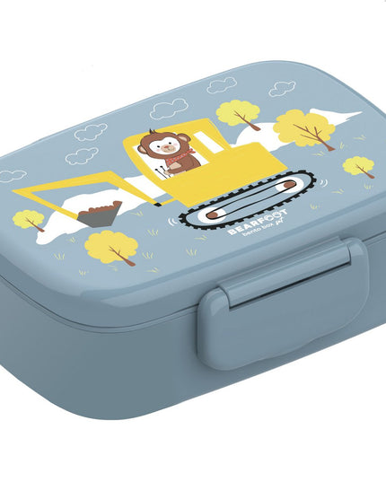 Lunchbox für Kinder mit Fächern, leicht und auslaufsicher – Excavator