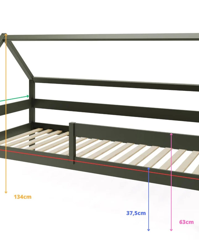 YappySole house bed, GREEN