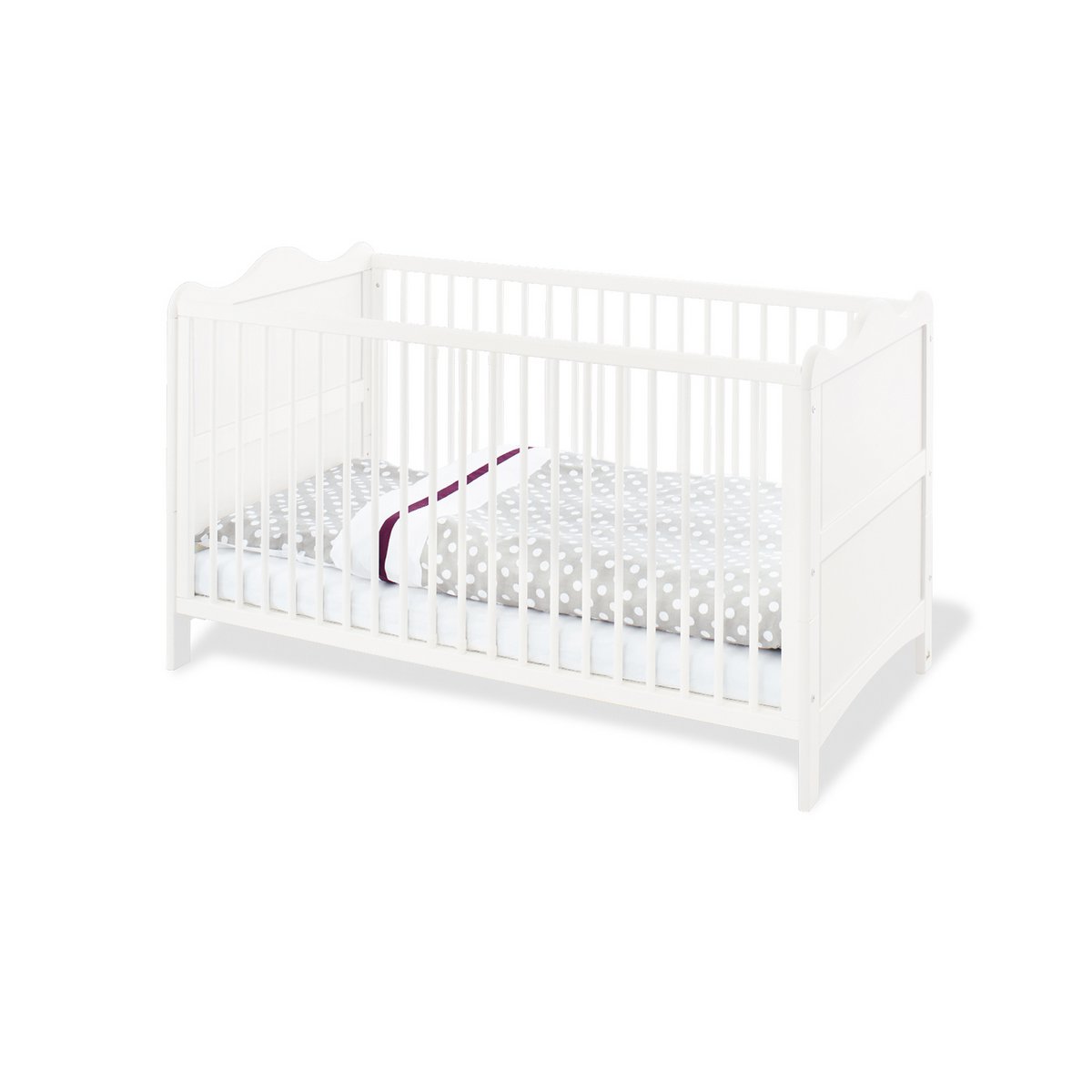 Startset 'Florentina' extra breed groot3 delen: ledikant, extra brede commode, grote kledingkast