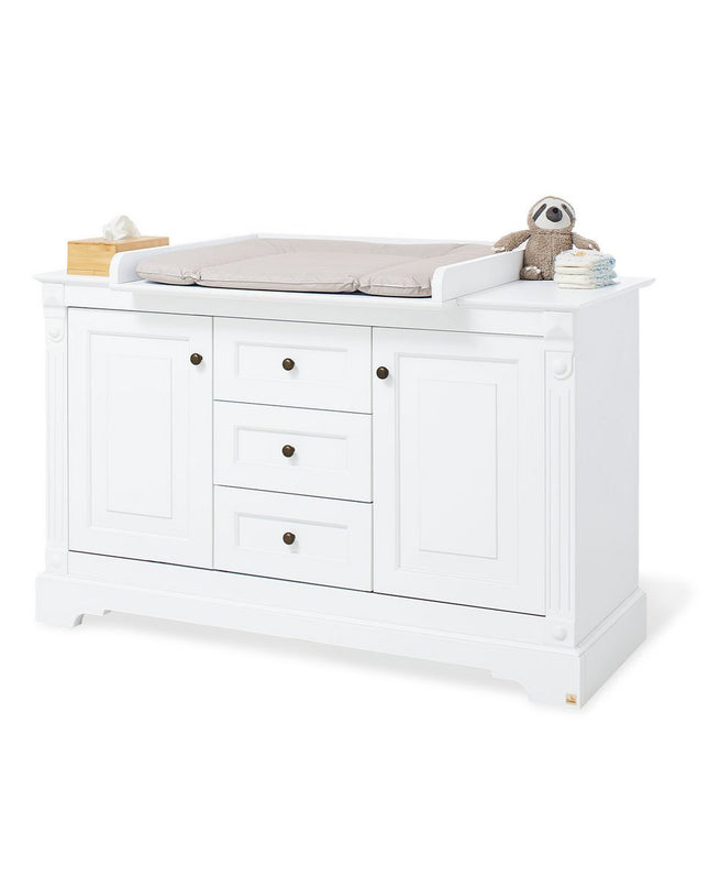Startset 'Emilia' extra breed
2 delen: ledikant, extra brede commode