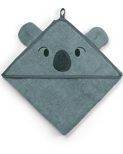 Aki Junior baddoek handdoek met capuchon/ kap – 100% Biologisch Katoen, Zacht en Absorberend, 70x70 cm