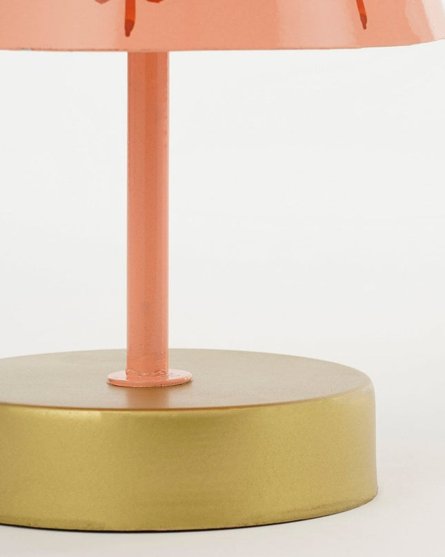 Decoratie Kerstboom - H40 x Ø13 cm - IJzer - Roze