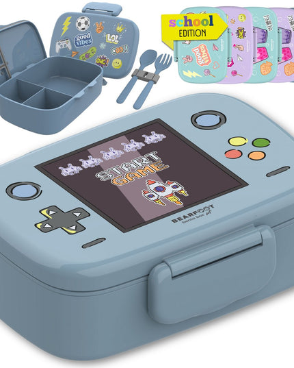 Lunchbox für Kinder mit Fächern, leicht und auslaufsicher - Spiel