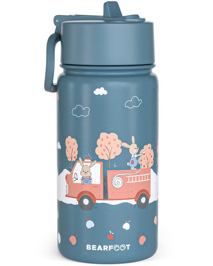 Thermo children's drinking bottle stainless steel - water bottle - thermo - Fire brigade