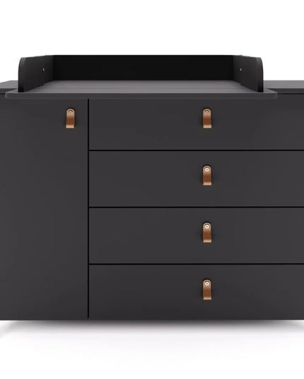 YappyÉtude II dressoir commode extra breed, ANTRACIET