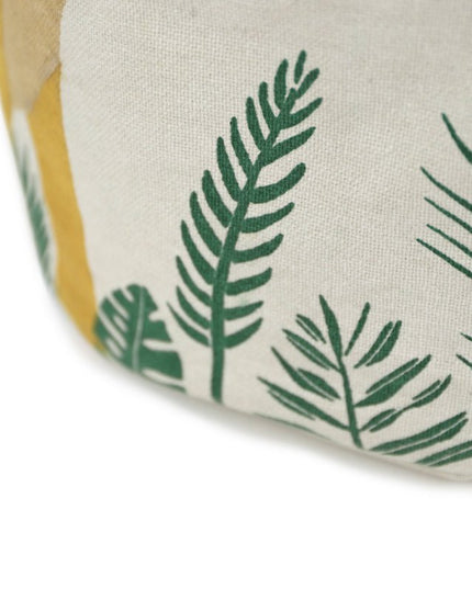 Sensaku – OEKO-TEX Katoenen Kinderopbergmand met Dinosaurus (Ø 30 × H 40 cm)