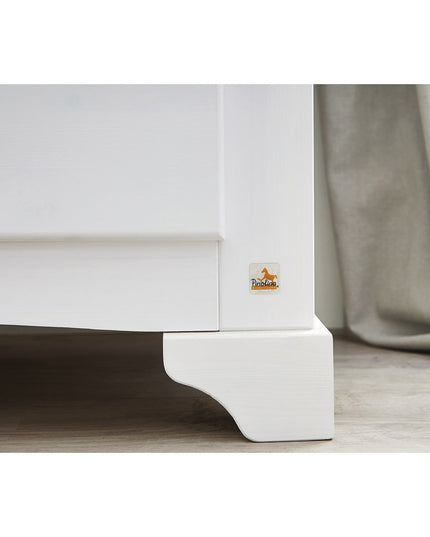Startset 'Pino' breed groot3 delen: ledikant, brede commode, grote kledingkast