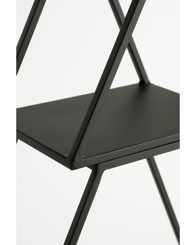 Decoratie Etagère Boom - 3 laags - L50 x B14 x H71 cm - Metaal - Zwart
