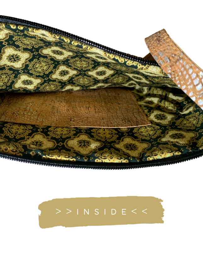 green-goose Kurk Schoudertas - Cirkels