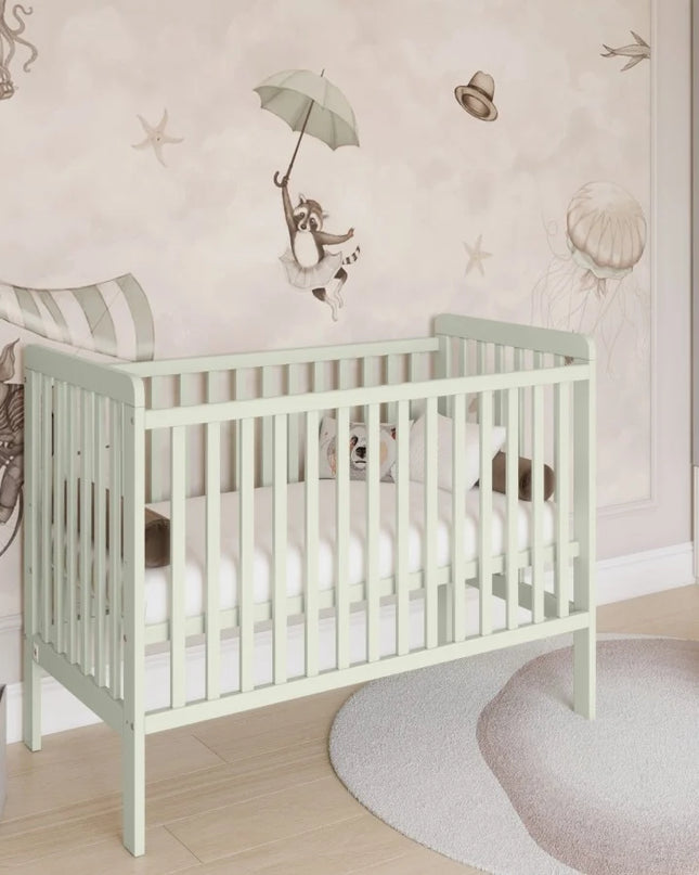 YappyUno babybedje ledikant, PISTACHE