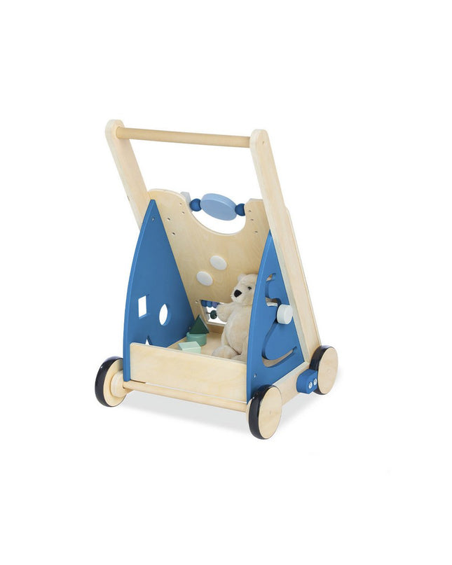 Activiteitenwandelaar 'Titus', blauw babywalker