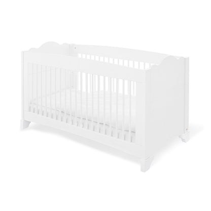 Startset 'Pino' breed groot3 delen: ledikant, brede commode, grote kledingkast