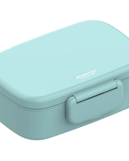 Children's lunch box with compartments, light and leak-proof - mint