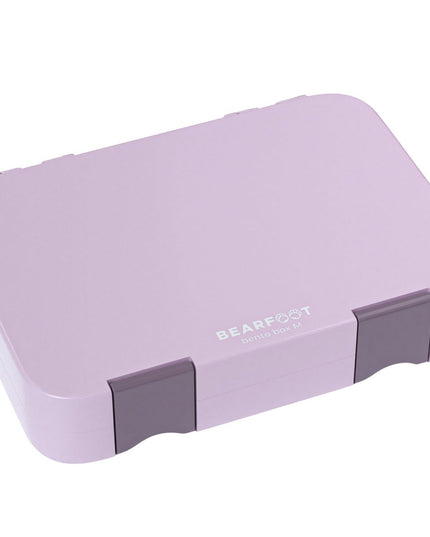 Kinderlunchbox met vakken, lunchbox, bentobox - paars