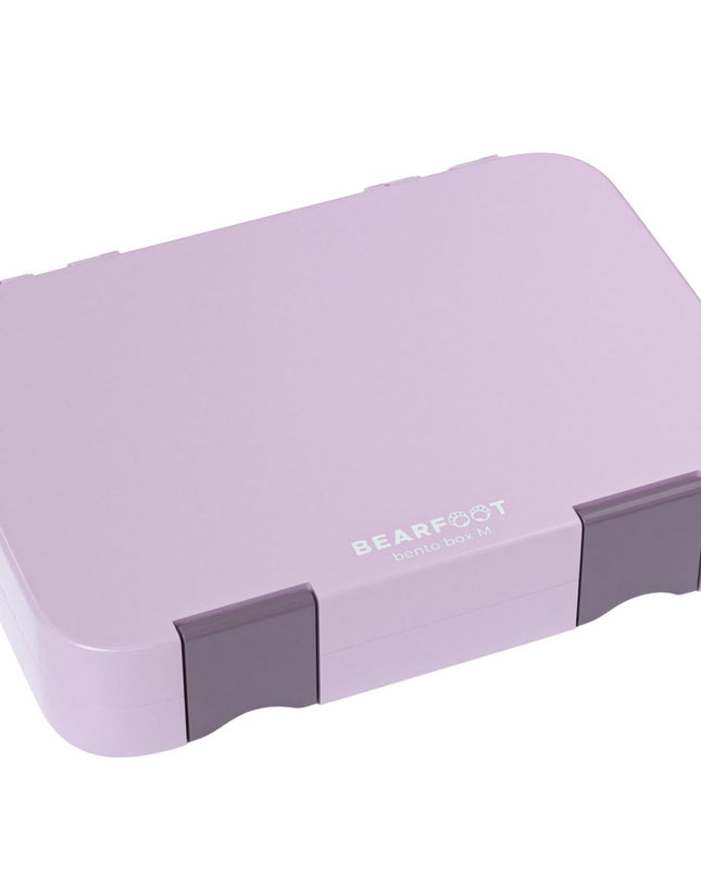 Kinder-Lunchbox mit Fächern, Lunchbox, Bento-Box – lila