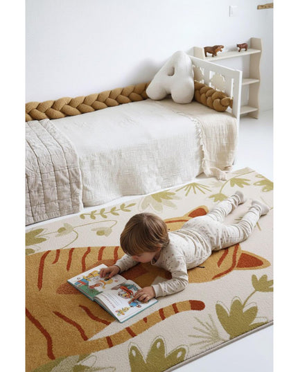 Silly – Kinder Vloerkleed met Tijgerillustratie