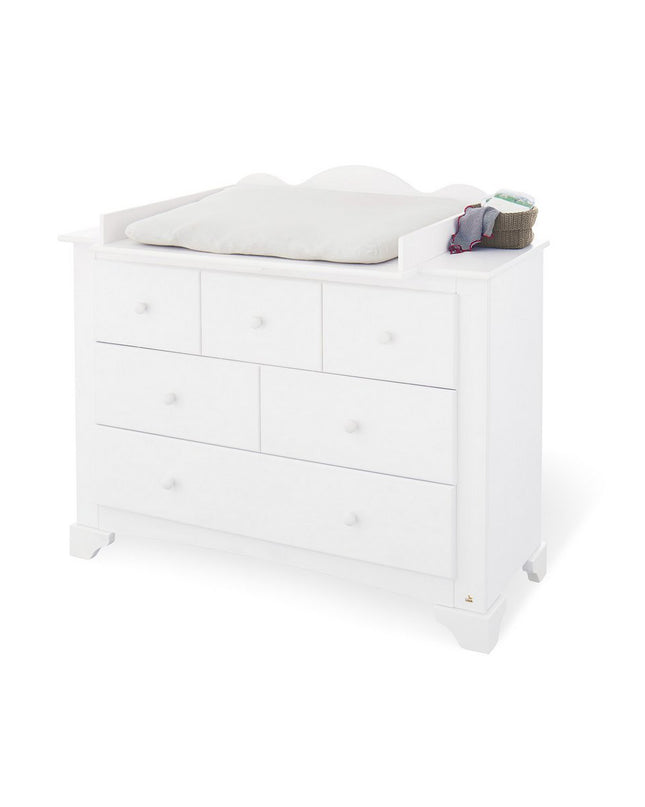 Startset 'Pino' breed
2 delen: ledikant, brede commode