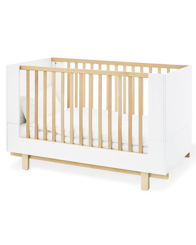 Startset 'Boks' extra breed
2 delen: ledikant, extra brede commode