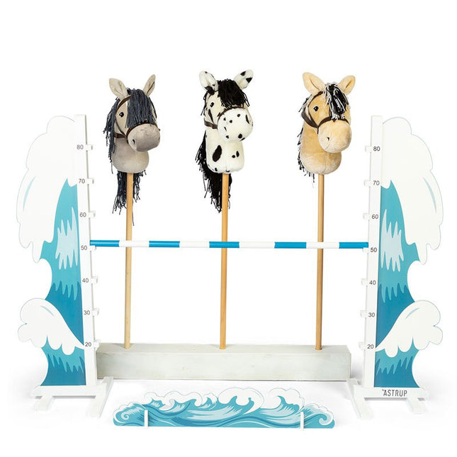 Hindernis, golven - Hobbyhorsing