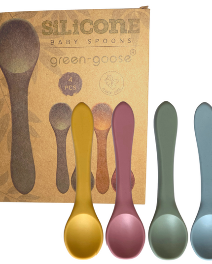 green-goose Baby Spoon Set - 4 Pieces