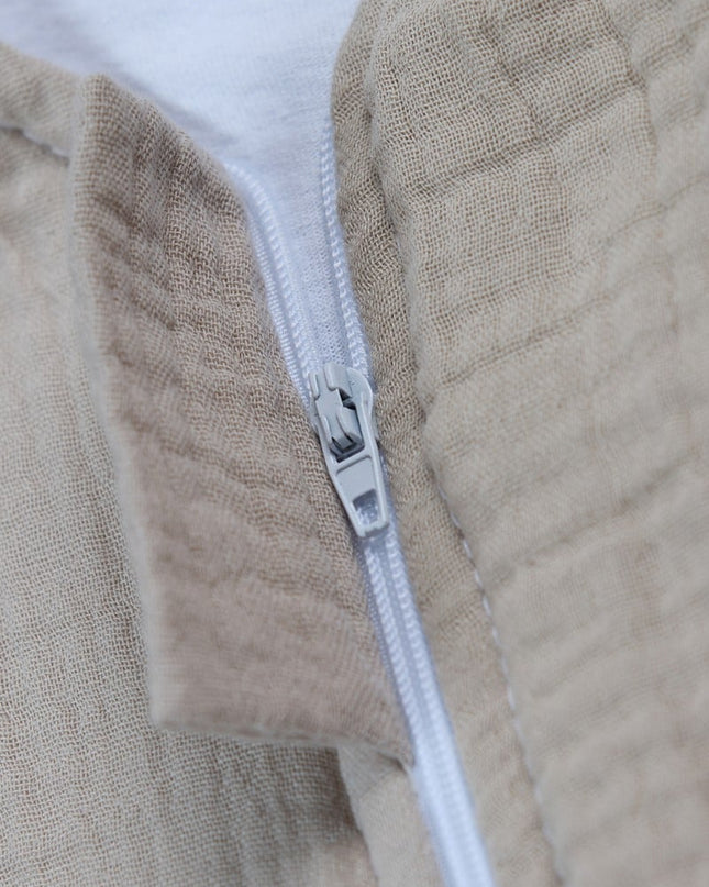 YappyBuzz Cappuccino babyslaapzak 6-12 maanden / 72 cm