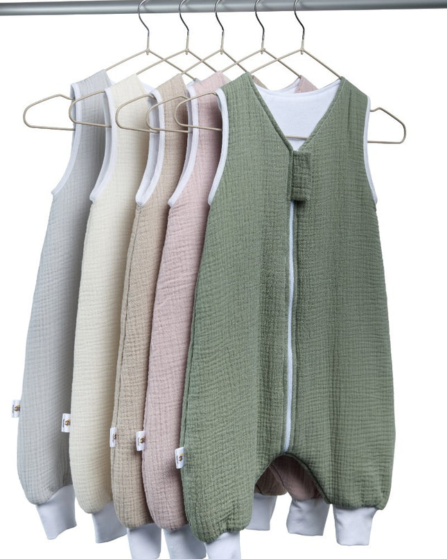 YappyBuzz Grijs slaapzak voor peuters 1-3 jaar / 87 cm