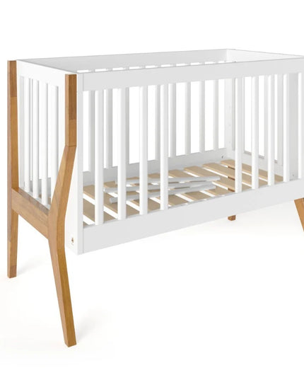 YappyIcon Babybedje / Ledikant – Wit (120x60 cm)
