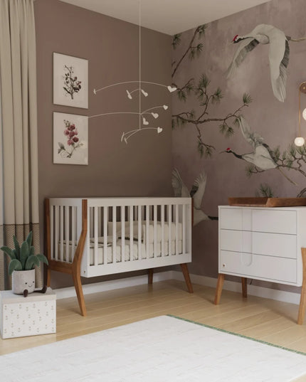 YappyIcon Babybedje / Ledikant – Wit (120x60 cm)