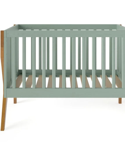 YappyIcon Babybedje / Ledikant – Saliegroen (120x60 cm)