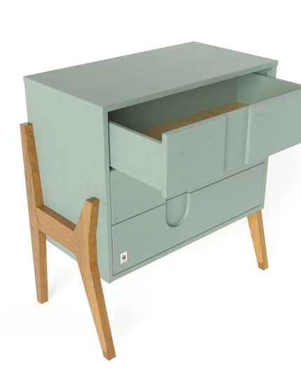 YappyIcon dresser without changing tray, SAGE GREEN