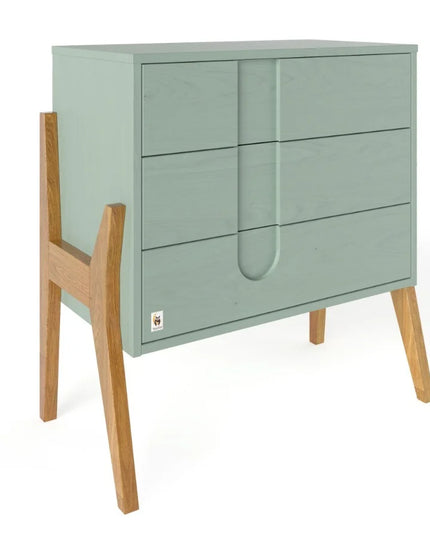 YappyIcon dresser without changing tray, SAGE GREEN