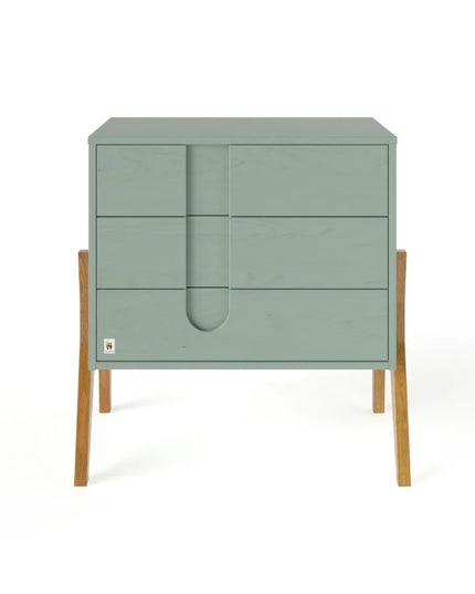 YappyIcon dresser without changing tray, SAGE GREEN